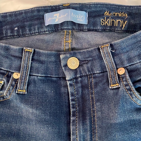 7 For All mankind jeans with frayed ankle - Picture 2 of 4